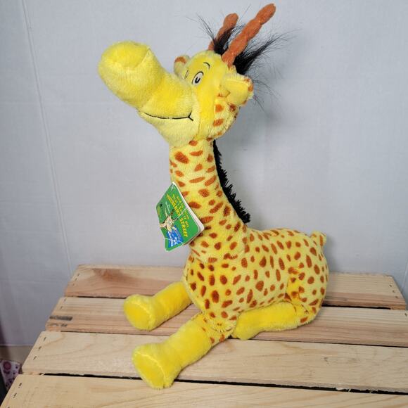 Dr. Seuss "And To Think I Saw It On Mulberry Street" Giraffe Plush w/ Tag - Picture 4 of 8